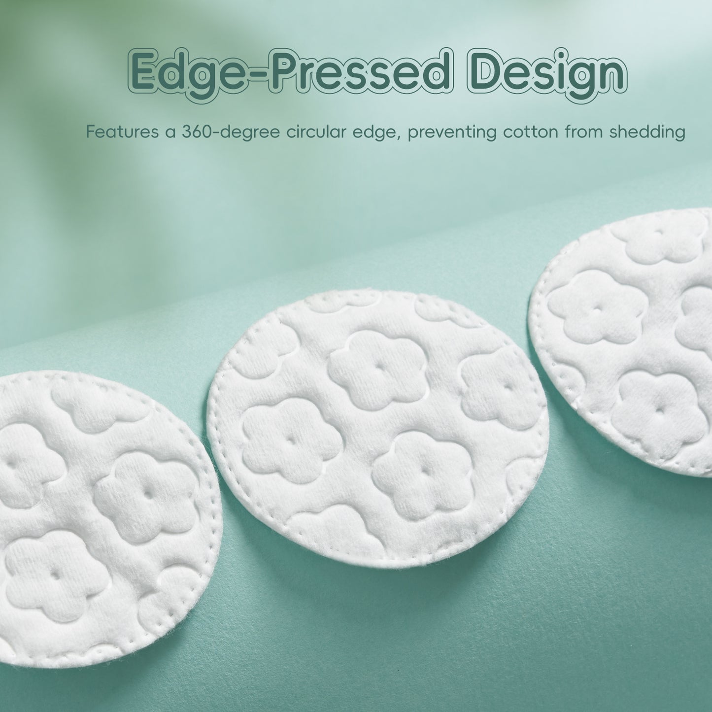 GWT Premium Cotton Rounds - Ultra-Soft, Lint-Free, and Highly Absorbent Cotton Pads for Skincare, Makeup Removal, and Gentle Cleansing - Perfect for Daily Use