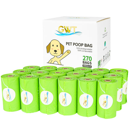 GWT 100% Compostable Dog Poop Bags