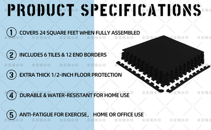 EVA Foam Interlocking Floor Tiles