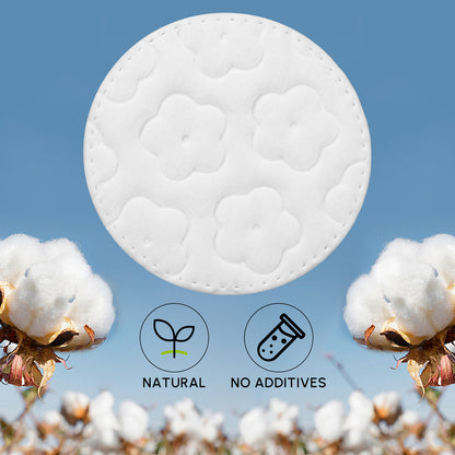 GWT Premium Cotton Rounds - Ultra-Soft, Lint-Free, and Highly Absorbent Cotton Pads for Skincare, Makeup Removal, and Gentle Cleansing - Perfect for Daily Use