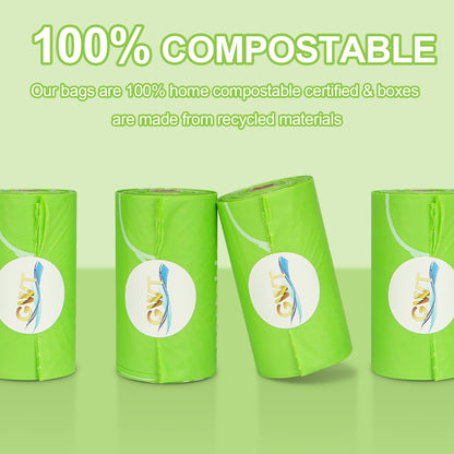 GWT 100% Compostable Dog Poop Bags