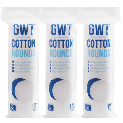 Cotton Rounds - 3 Pack | 300 Count