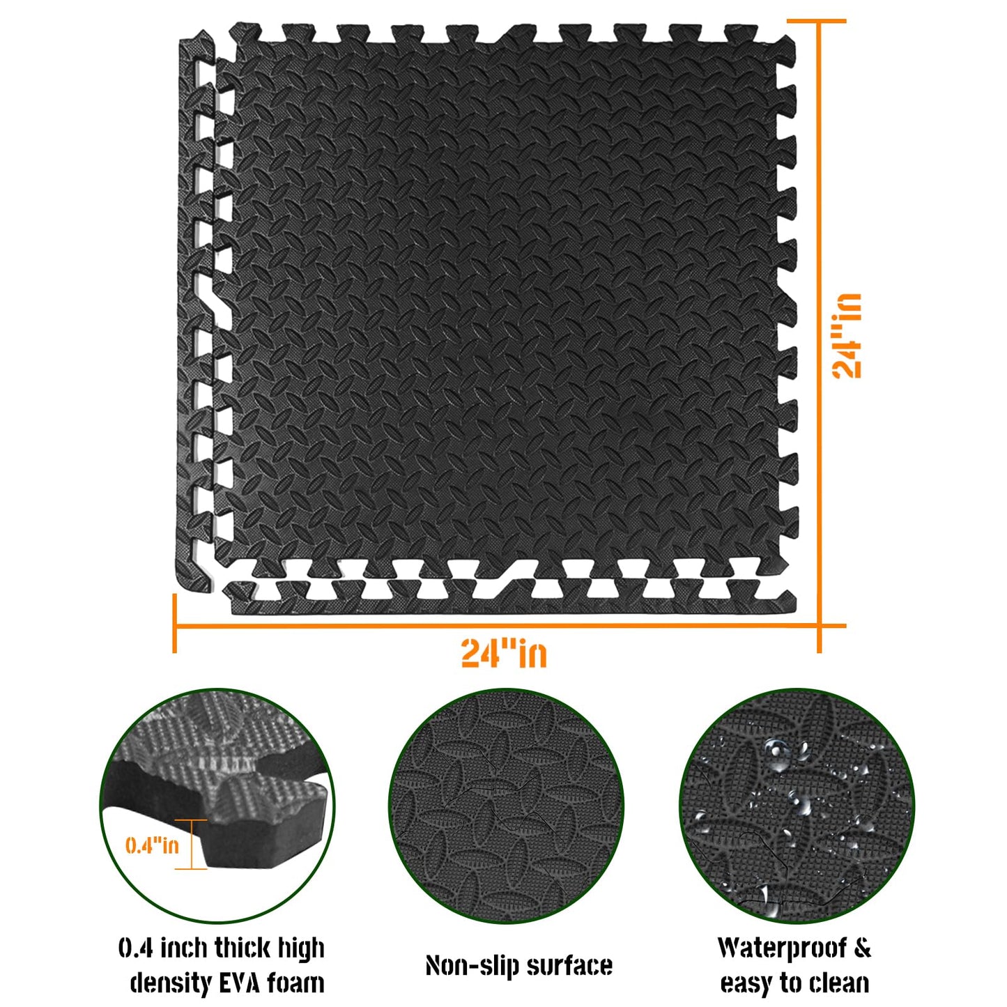 EVA Tile Exercise Mats